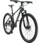 BIKESTAR Alu Mountainbike 27. 5 Zoll | 21 Gang Hardtail Sport MTB 16 Zoll Rahmen Scheibenbremse Federgabel | Schwarz Blau