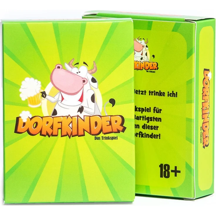 Dorfkinder Trinkspiel 55 Karten Spieler: 2-8 Alter: ab 18 Grün – Bild 6
