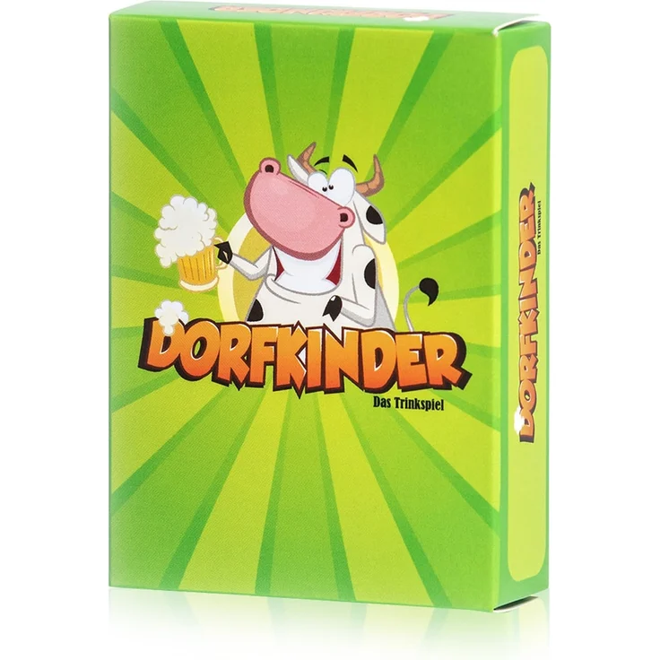 Dorfkinder Trinkspiel 55 Karten Spieler: 2-8 Alter: ab 18 Grün – Bild 1