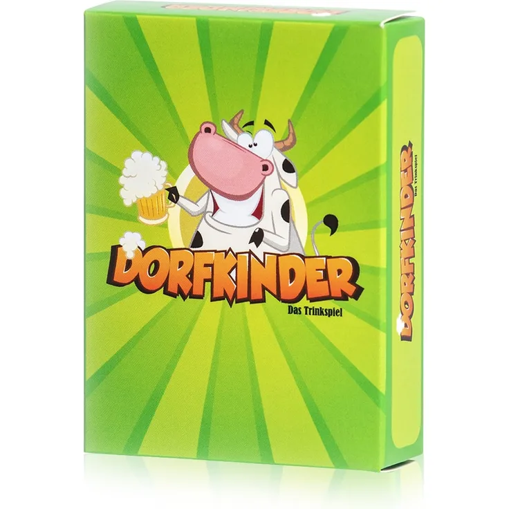 Dorfkinder Trinkspiel 55 Karten Spieler: 2-8 Alter: ab 18 Grün