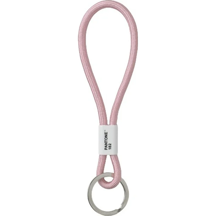 Pantone schlüsselanhänger 18 cm Nylon rosa – Bild 1
