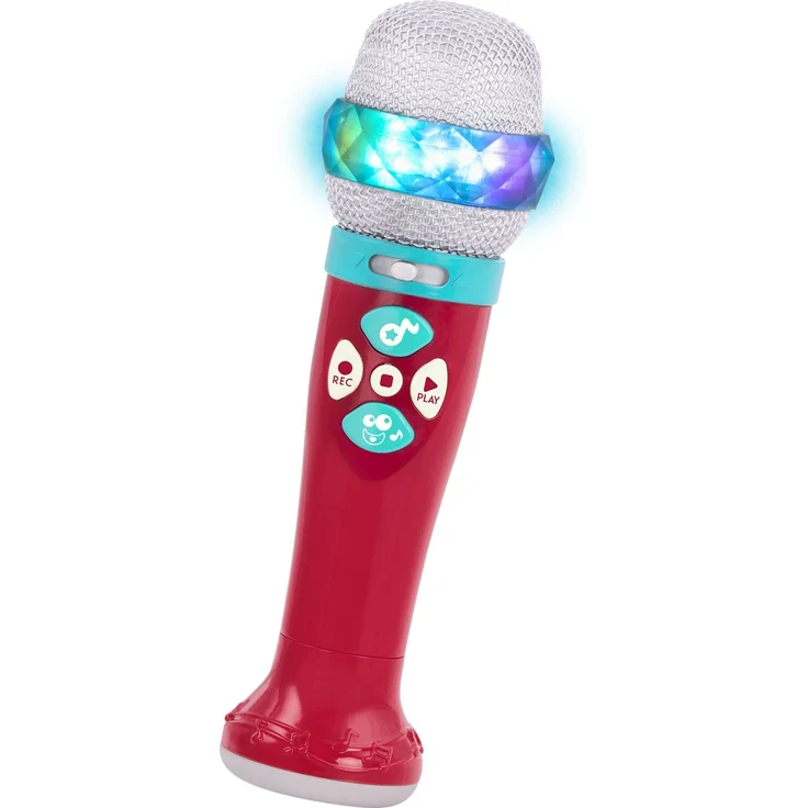 Battat BT2632Z Mikrofon Kinder – Spielzeug Karaoke Mikrofon mit Lichtern, Liedern, Bluetooth Verbindung – ab 3 Jahre für Mädchen und Jungen