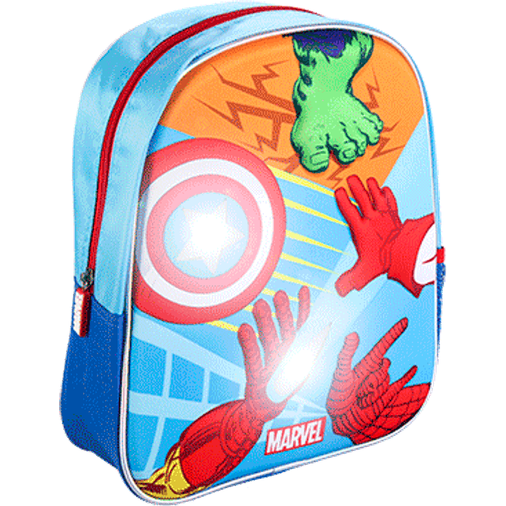 Marvel Avengers - 3D Rucksack mit Licht 31 cm