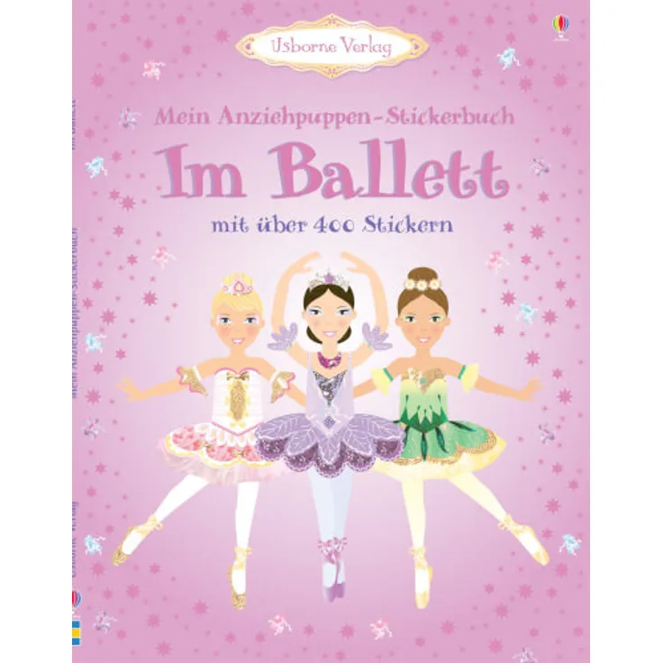 Im Ballett Anziehpuppen Stickerbuch