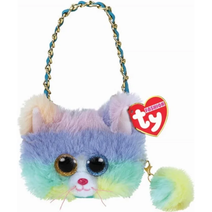 HEATHER Mini Geldbörse m. Pailletten