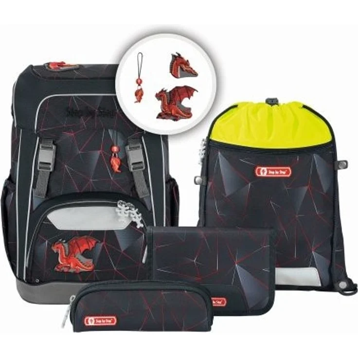 Step by Step Giant Schulrucksack-Set 5 tlg. Dragon Drako – Bild 2