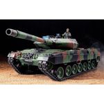 RC Panzer "German Leopard 2A6" Heng Long 1:16 mit R&S, Metallgetriebe (Stahl) und Metallketten -2,4Ghz -V 7. 0 - PRO
