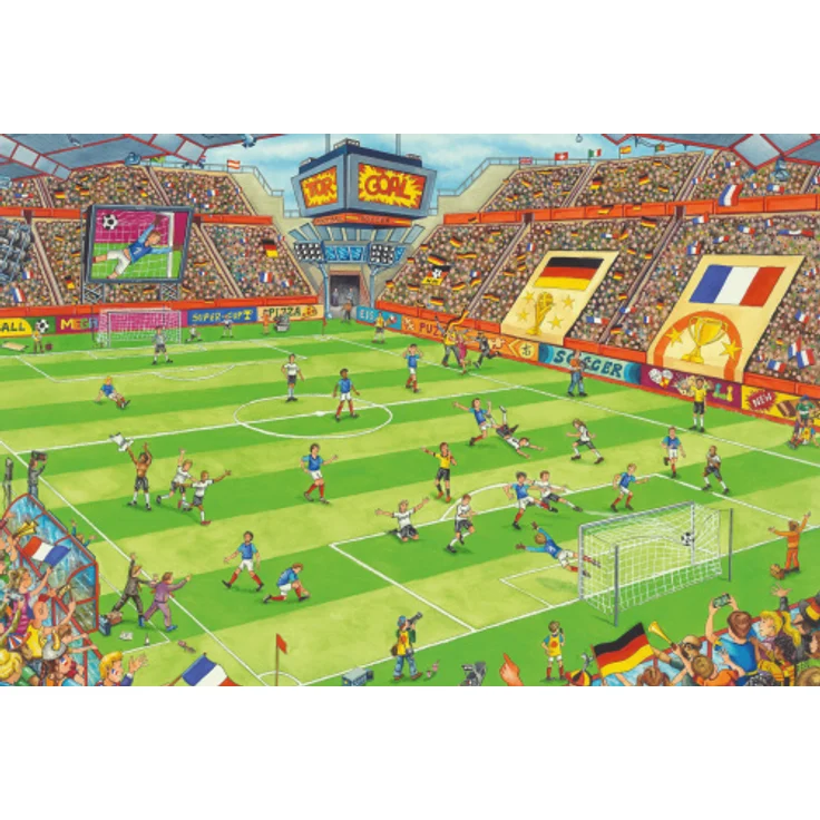 puzzle Voetbal Finale junior karton 150 teile – Bild 2