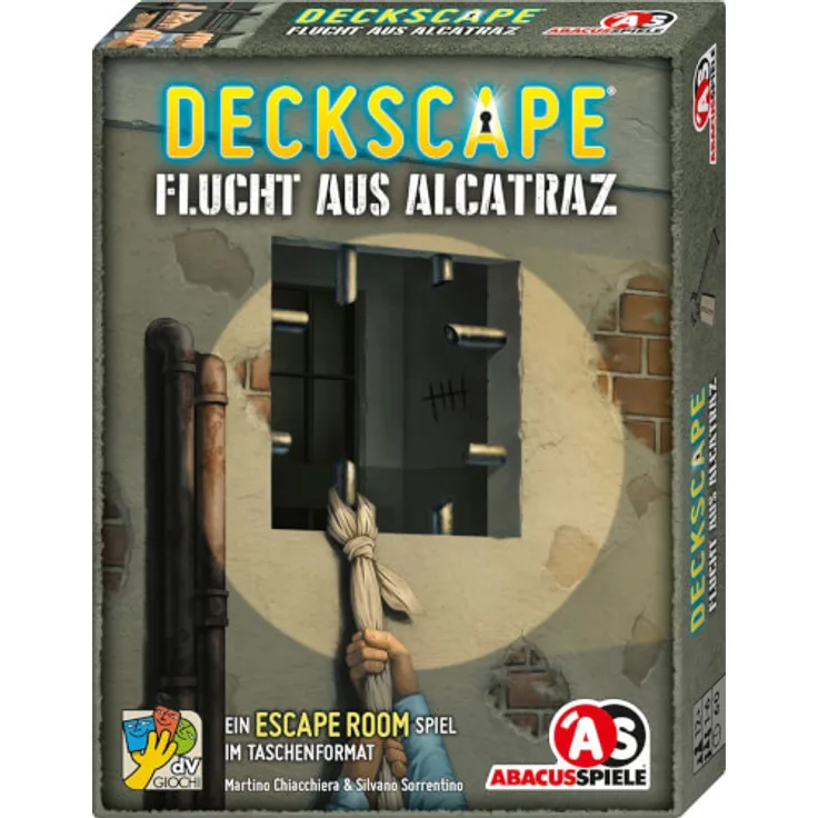 ABACUSSPIELE 38201 Deckscape Flucht aus Alcatraz