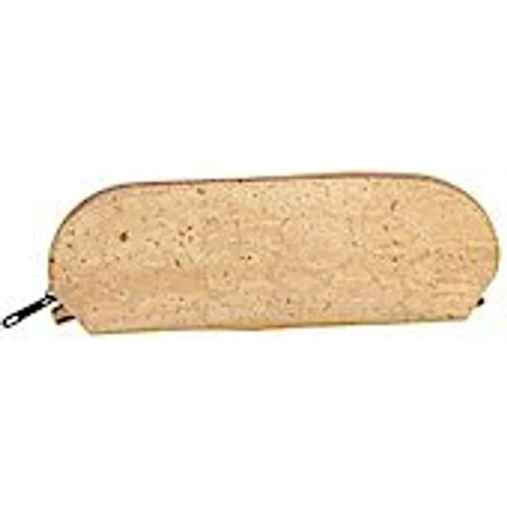 Clairefontaine 410030C Federmäppchen Slim Kleo-Pathra, 19,5 x 2,5 x 4 cm, echtes Lammleder, bronzefarben