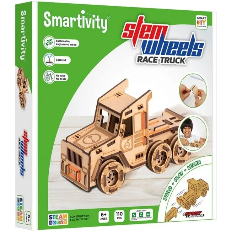 Smart Games 'Smartivity Stem Wheels Truck' Konstruktionsspielzeug