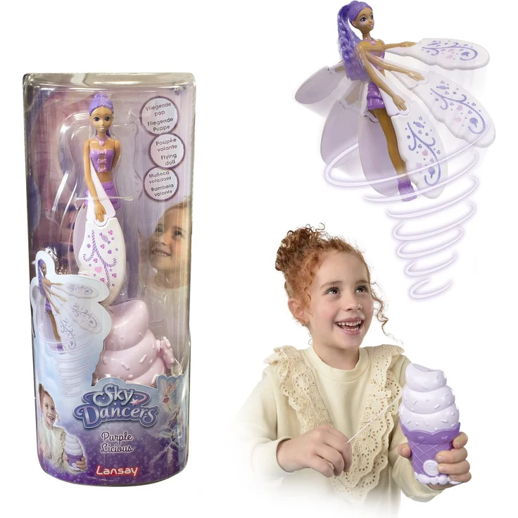 Sky Dancers - Purplelicious - Fliegende Puppe - Ab 6 Jahren - Lansay – Bild 1