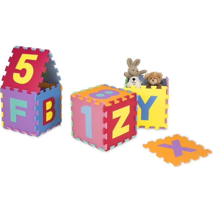 KIDUKU 86 tlg Puzzlematte Spielteppich Kinderteppich – Bild 8