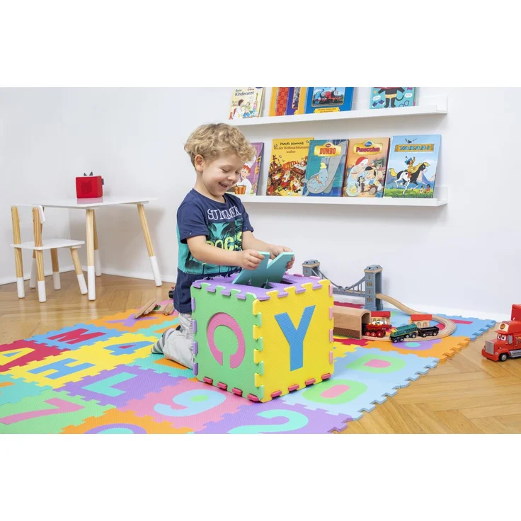 KIDUKU 86 tlg Puzzlematte Spielteppich Kinderteppich – Bild 4