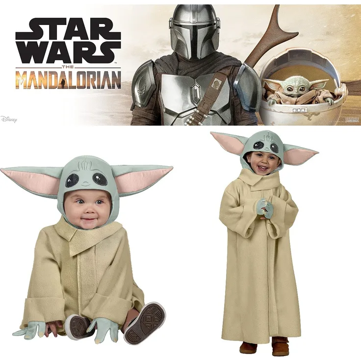 Rubies 3702xxx - The Child, Star Wars The Mandalorian - Baby Yoda Grogu - ca.
