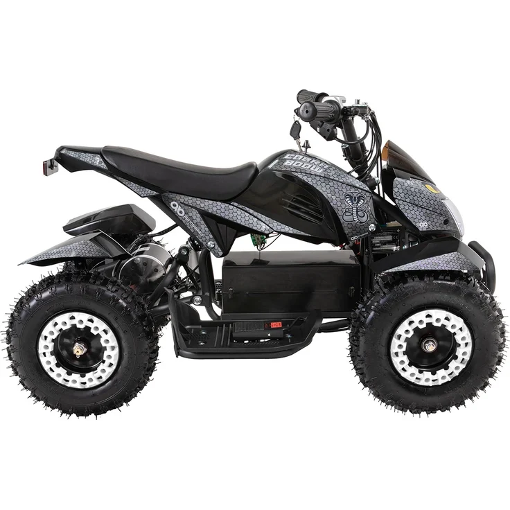 Elektro-Kinderquad Cobra Pocket Mini Quad Kinder ATV Miniquad 800 Watt ab 5 J. (Grau/Schwarz) – Bild 3
