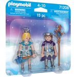 PLAYMOBIL Magic DuoPack 71208 'Eisprinzessin und Eisprinz', 15 Teile, ab 4 Jahren