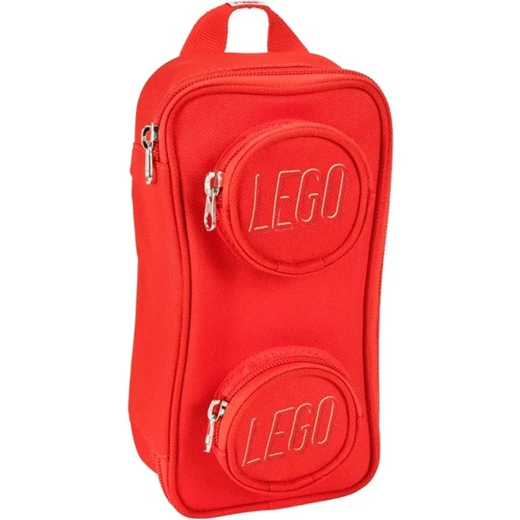 Euromic LEGO BRICK pouch red 20x10x6 cm 1. 0L