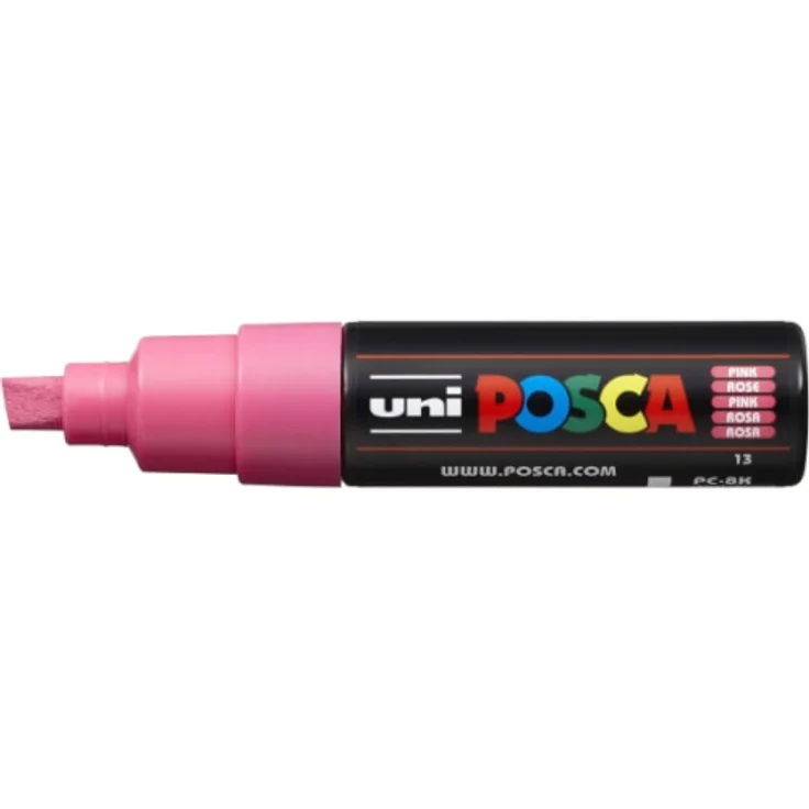 uni-ball Marker UNI POSCA PC-8K, rosa – Bild 1