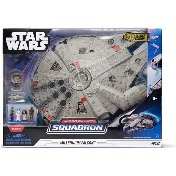 Star Wars Micro Vehicle & Figure Millennium Falcon