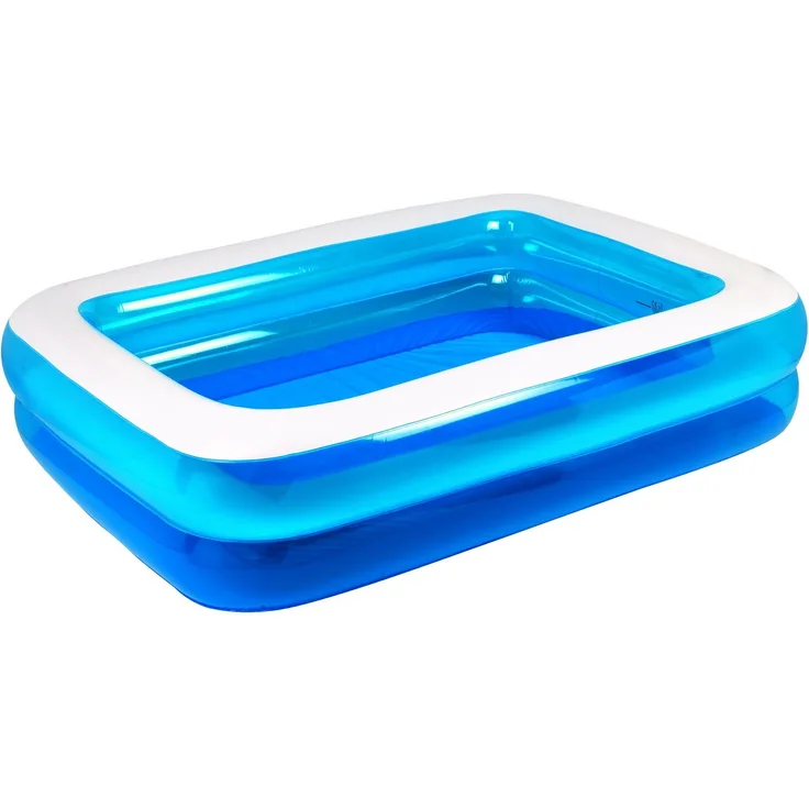 Jilong Giant Swimming Pool 185x140x40 cm Familienpool Planschbecken Kinderpool Schwimmbecken Kinder und Familien Schwimmbad für Garten und Terasse