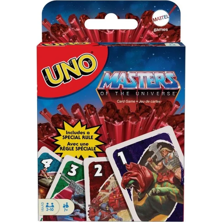 MOTU UNO Kartenspiel Spielkarten Masters of the Universe