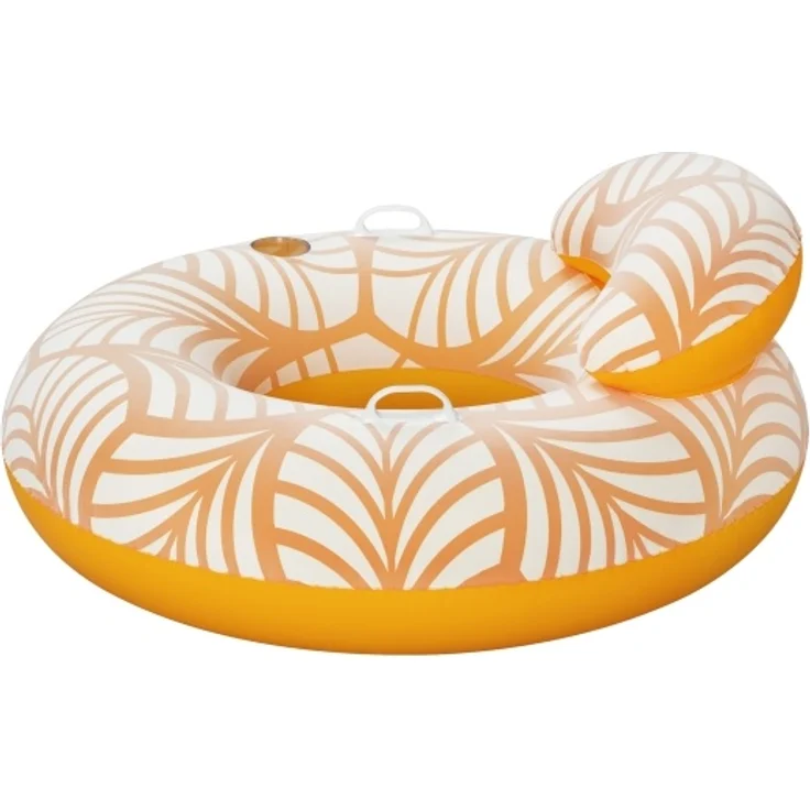 Bestway 43643 / 23 Orange Weiß Schwimmendes Rohr Muster Junge/Mädchen 90 kg 1 Person(en)