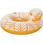 Bestway 43643 / 23 Orange Weiß Schwimmendes Rohr Muster Junge/Mädchen 90 kg 1 Person(en)