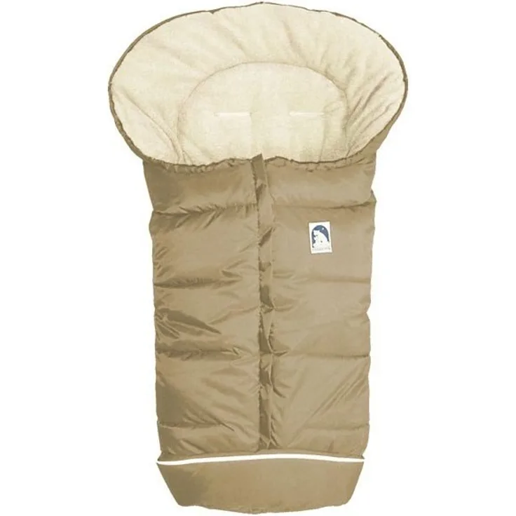 Heitmann Fußsack Kinderwagen beige/sand, universell einsetzbar