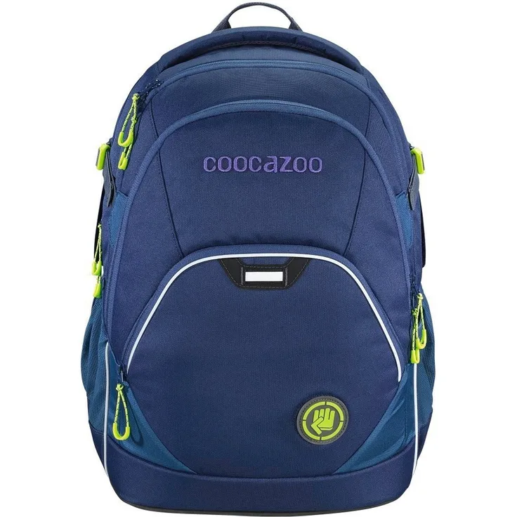 Coocazoo Schulrucksack EvverClevver 2 - Motiv: Seaman, 45 cm, 30 Liter, 1,4 kg - Farbe: blau, mit reflektierenden Elementen