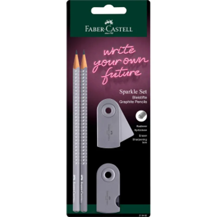 Faber Schreibset Sparkle dapple grey