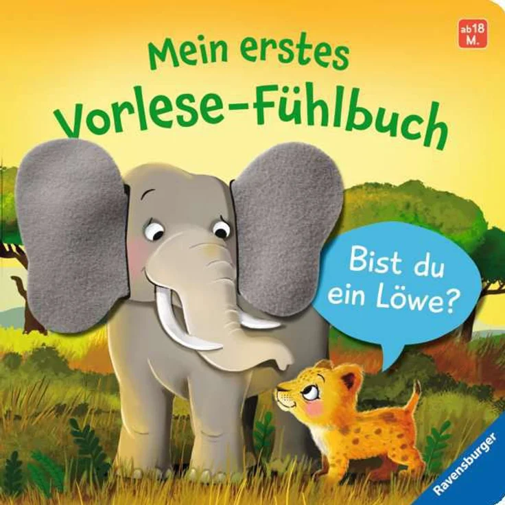 Ravensburger Fhlbuch - Mein erstes Vorlese Fhlbuch: Lwe