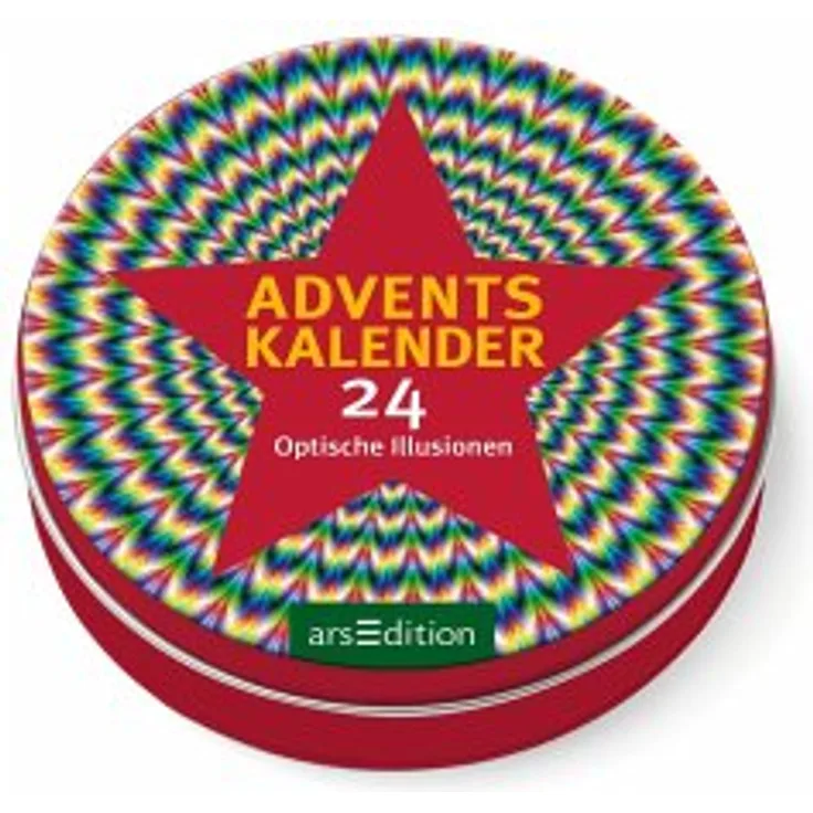 Adventskalender in der Dose. 24 Optische Illusionen