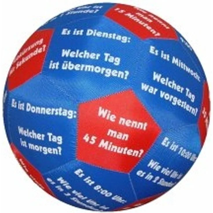 HANDS ON Lernspielball Zeit und Uhrzeit