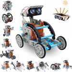 ACELIFE STEM Solar Roboter Kit, 12-in-1 DIY Bauspielzeug Angetrieben durch Solarenergie, Konstruktionsset für Kinder Spielzeug im Alter von 8-12+ Jahren, Jungen und Mädchen, Geschenk für Geburtstag