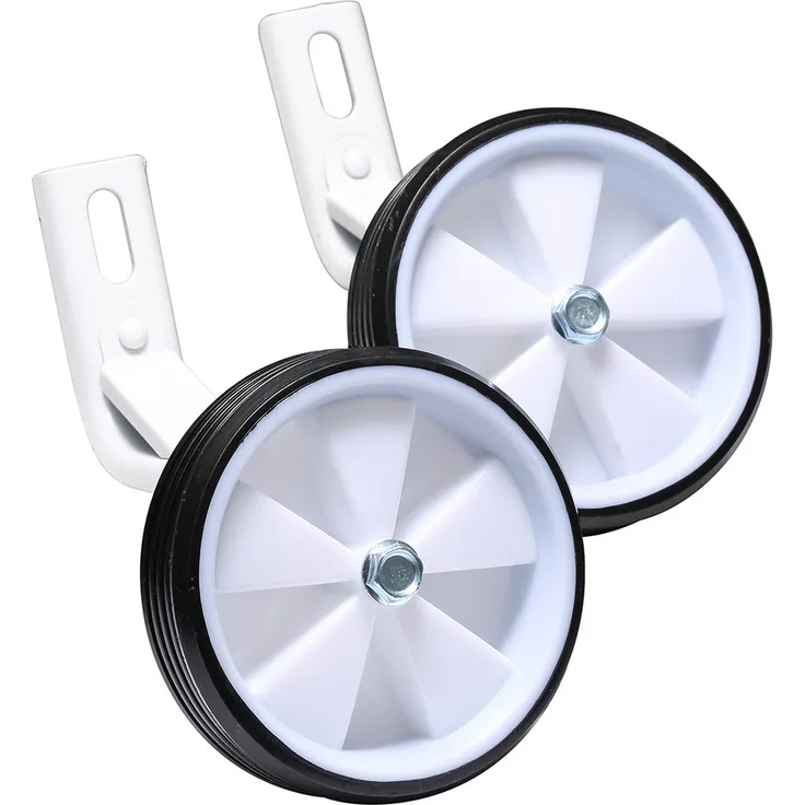 Bikestar Stützräder für Kinderfahrrad universell 12 Zoll - Weiss