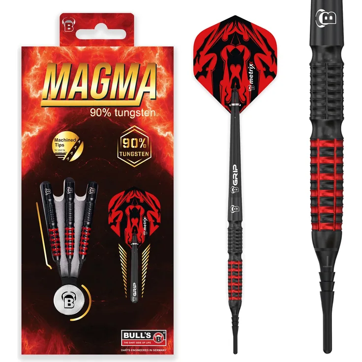 BULL'S Magma Soft Dart/ 18 Gr. /Verpackungseinheit 1 Stück