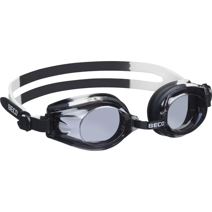 Beco Kinder Rimini Schwimmbrille 9926, mehrfarbig - Weiß/Schwarz, Einheitsgröße - One Size