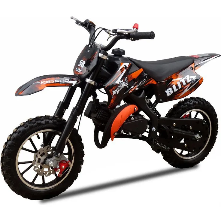 KXD 708A 49ccm 2T Dirtbike Crossbike Dirtbike orange