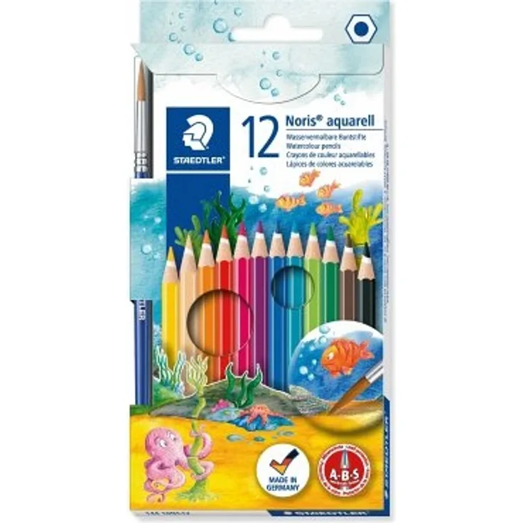 STAEDTLER Kartonetui Buntstift Noris aqua 12St