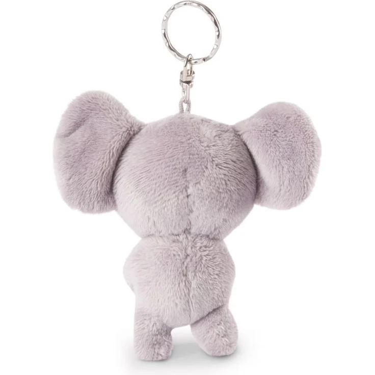 Nici 46310 Glubschis Koala Miss Crayon 9cm Schlüsselanhänger, Plüschtieranhänger mit Schlüsselring, Stofftierschlüsselhalter, Graun/Bunt – Bild 2