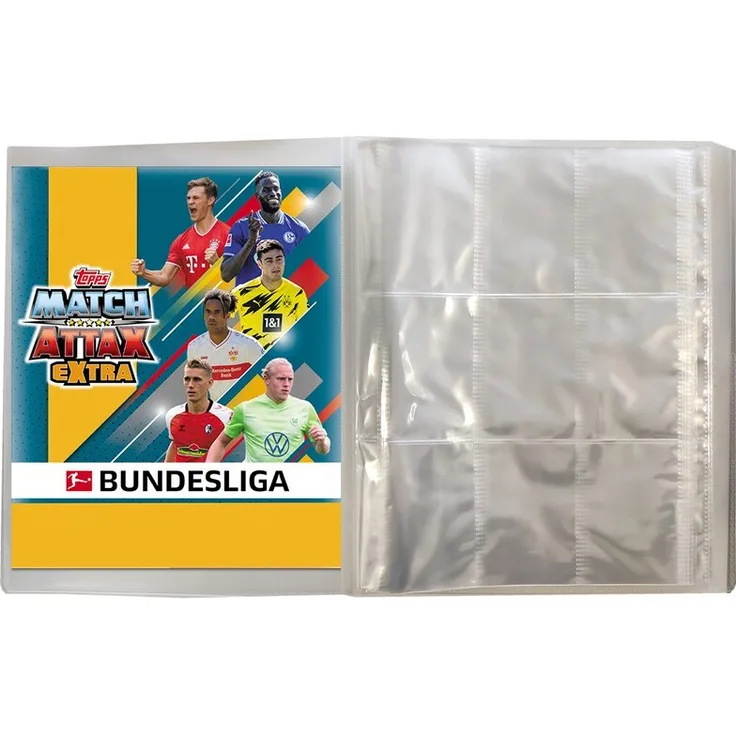 Topps Match Attax EXTRA 2020/21 - 1 Leere Sammelmappe