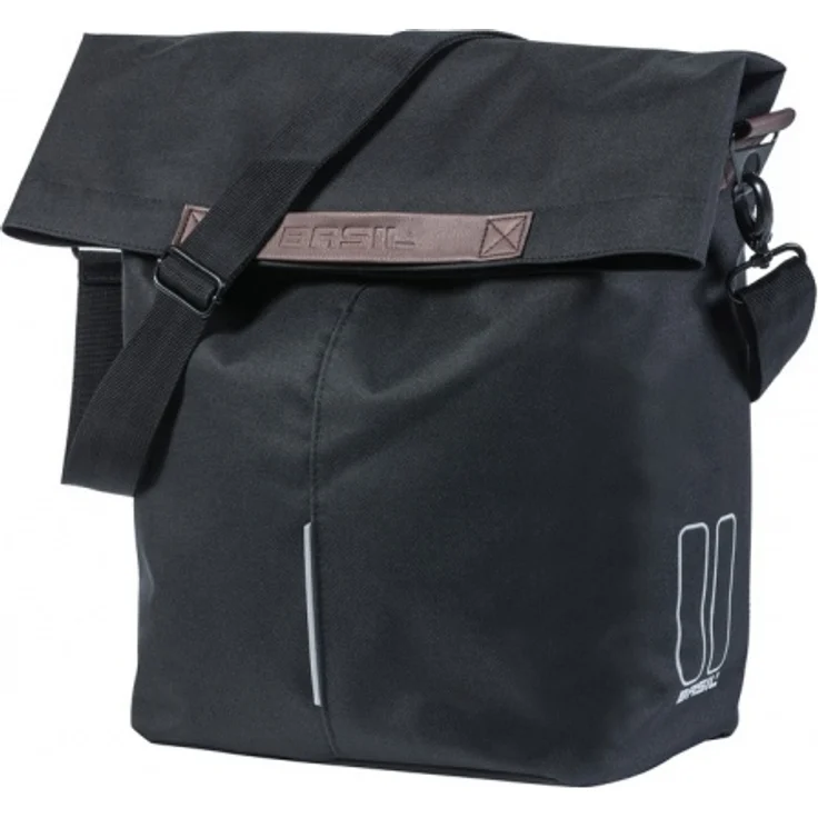 Basil Shoppertasche City schwarz Größe 30x18x49 cm 14 ltr.
