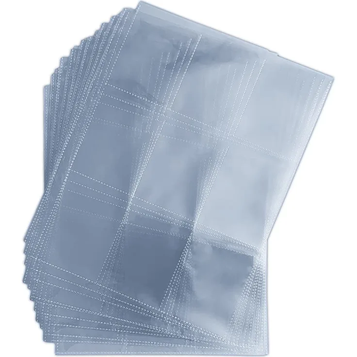Arkero-G® 10 Premium Pro 9-Pocket Pages - Yu-Gi-Oh! japanische Größe - Ordnerseiten für Sammelmappe & Sammelkarten Tausch-Album