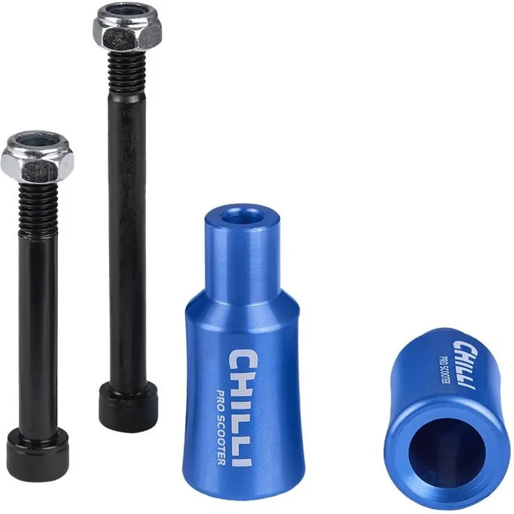 Chilli Stunt Scooter Pegs - Barrel Blau
