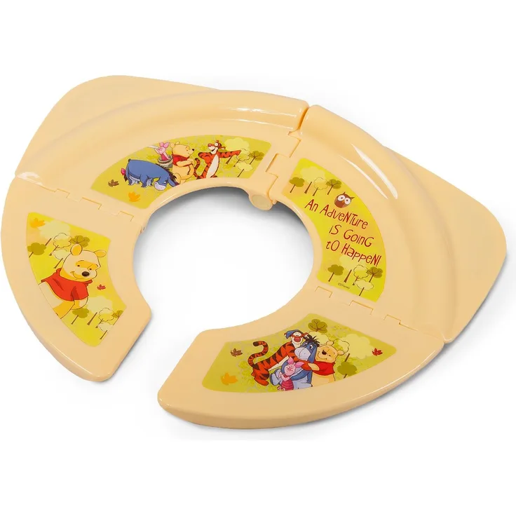 Kinder faltbarer Reise WC Aufsatz Toilettentrainer Klapp-Toilettensitz Disney Winnie Pooh
