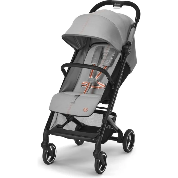 Cybex Gold 'Beezy' Buggy mit One-Pull Harness, ab Geburt bis ca. 4 Jahre (max. 22 kg), Kompakt und ergonomisch, Lava Grey (Grau) – Bild 1