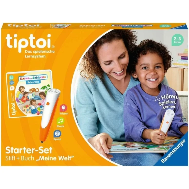 Ravensburger 00112 'tiptoi Starter-Set: Stift + Buch - Meine Welt ', ab 2 Jahren – Bild 2