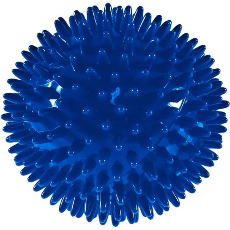 Igelball Massageball Reflexzonen Massage Selbstmassage 10 cm BLAU, blau, NEU