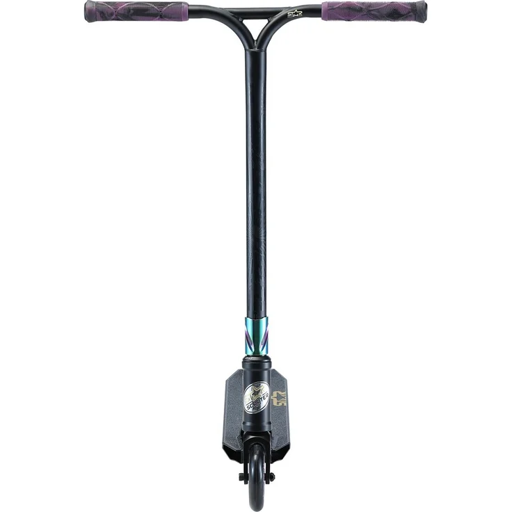 Bikestar Roller Freestyle Alu Professional 110mm - Schwarz Chrom – Bild 3
